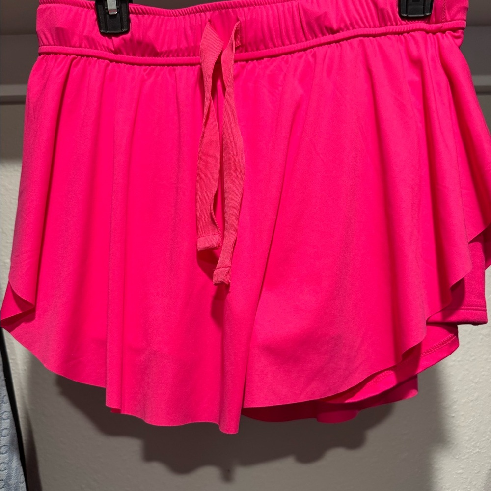 Zenana Pink skort with pockets